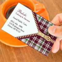 Fashion Tailoring Business Card
