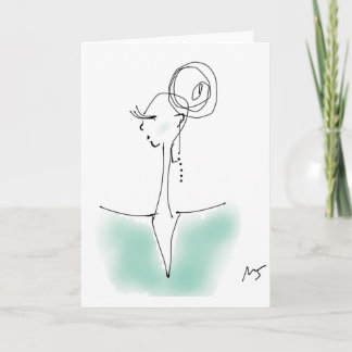 Fashion Teal Card