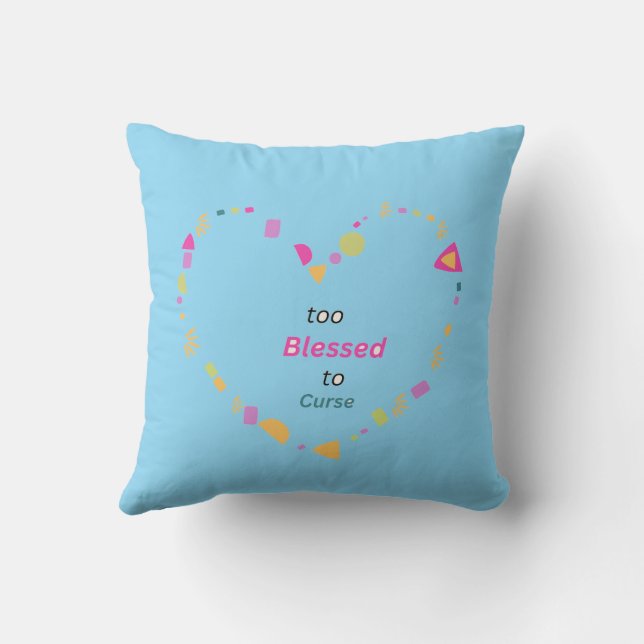 Fashion Throw Pillow (Back)