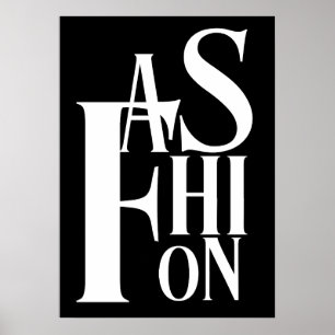 Fashion Typography Poster