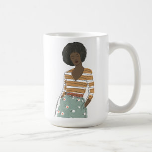 Fashion Vignette Portrait Coffee Mug