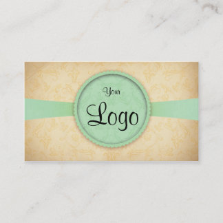 Fashion vintage business card