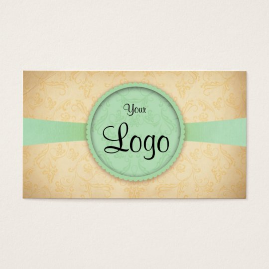 Fashion vintage business card