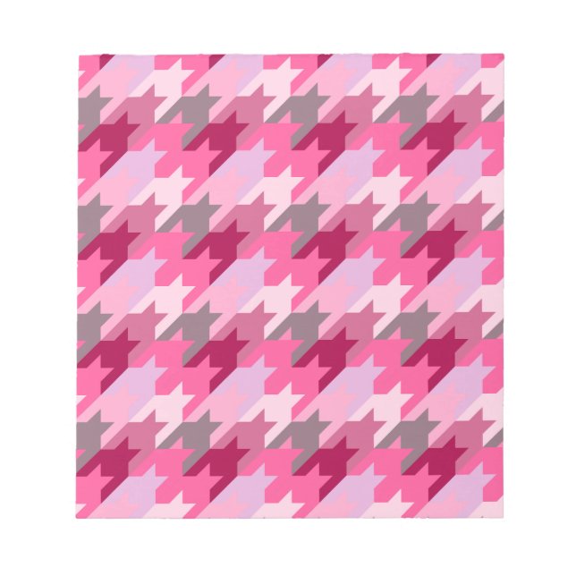 Fashion Vintage Stylish- Pattern Modern Spring     Notepad (Front)