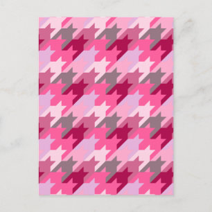 Fashion Vintage Stylish- Pattern Modern Spring Postcard