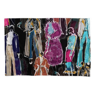 Fashion Winter Hand Drawn Sketch Pillowcase