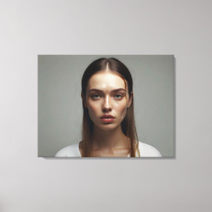 Fashion woman fine art  canvas print