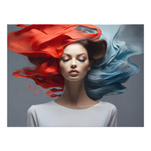 Fashion woman fine art photo print