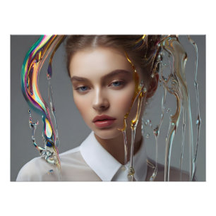Fashion woman fine art photo print