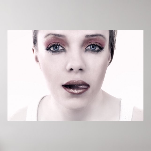 Fashion woman portrait  poster (Front)