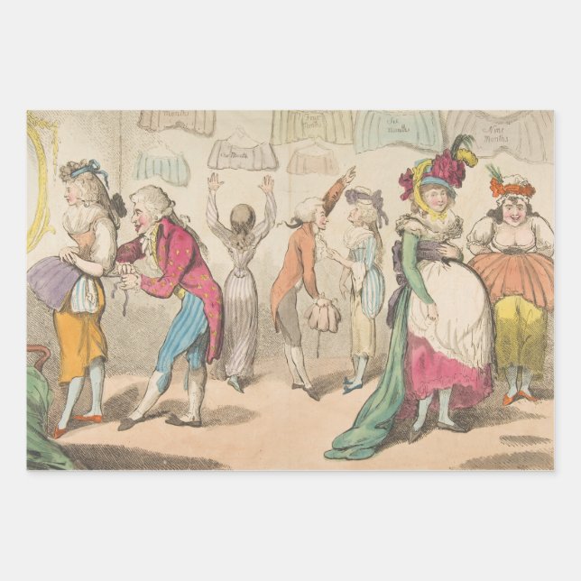 Fashion - Wrapping Gift Paper (Front)