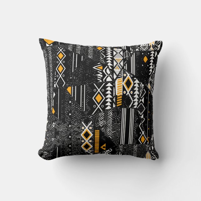 Fashionable and trendy  collage seamless pattern w cushion (Front)