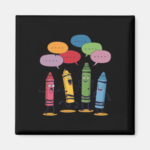 Fashionable Crayon Mood Colour Crayons Teacher Stu Magnet