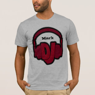fashionable custom DJ headphones T-Shirt
