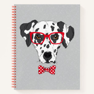 Fashionable Dalmatian Notebook