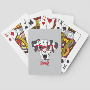 Fashionable Dalmatian Playing Cards