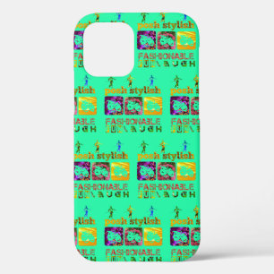 fashionable fun & laugh iPhone 12 case