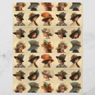 Fashionable hat ladies SCV 3