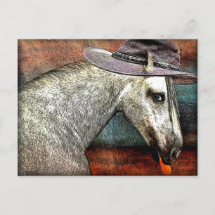 Fashionable Horse Postcard