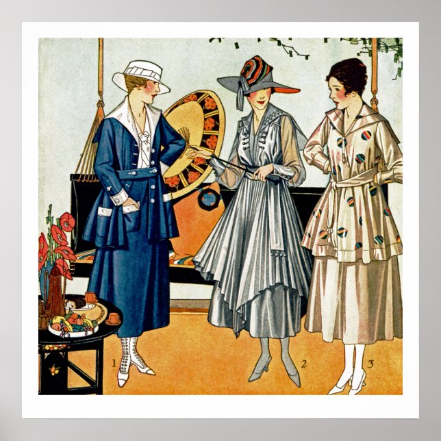 Fashionable Ladies Poster (Front)