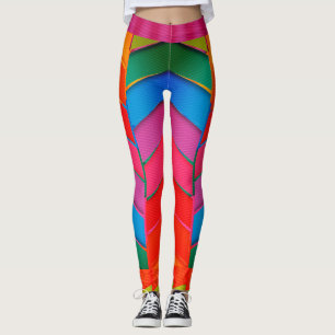 Fashionable Multi-Colour Leggings