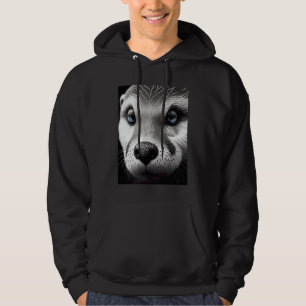 Fashionable Otter Cool Sea Otter With Blue Eyes 2 Hoodie