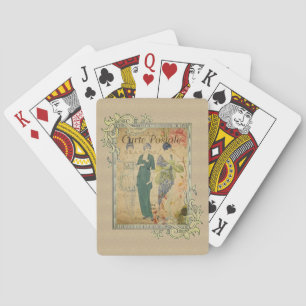 Fashionable Parisian Ladies Playing Cards