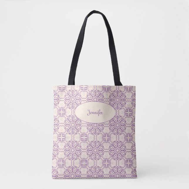 Fashionable pattern Tote bag (Front)