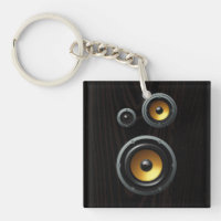 Fashionable Retro Wood Grain Speaker Trio