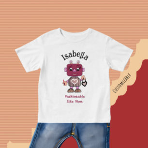 Fashionable robot baby T-Shirt