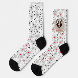 Fashionable socks with a pet goblin