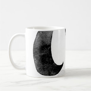 Fashionable Woman Sunglasses Illustration Coffee Mug