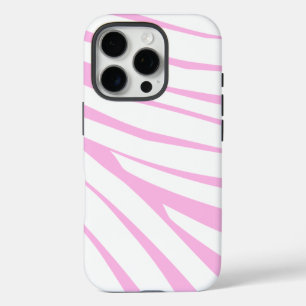 Fashionable Zebra Print Design iPhone 16 Pro Case