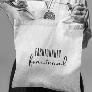 Fashionably Functional Stylish Modern Gift Tote Bag