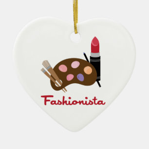 Fashionista Ceramic Tree Decoration