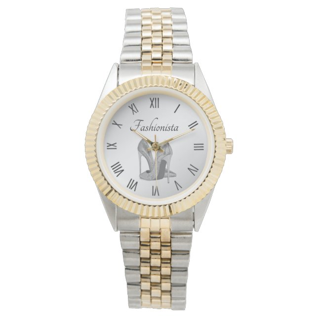 Fashionista High Heel Shoes Watch (Front)