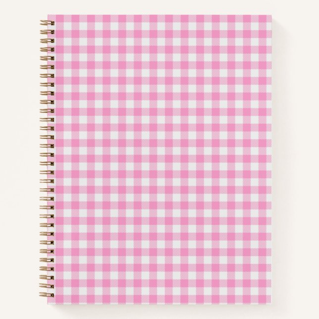 Fashionista Pink Girl Boss Notebook (Front)