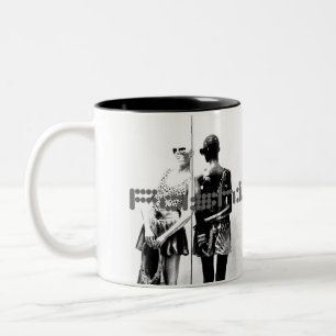 Fashionista Two-Tone Coffee Mug