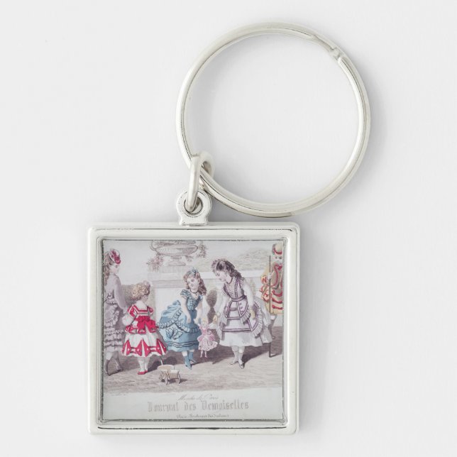 Fashions for Girls, from 'Journal des Key Ring (Front)