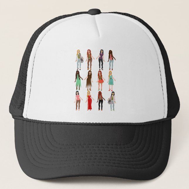 FashionWorld Trucker Hat (Front)