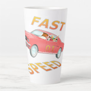 Fast and Speed Furious 01 Latte Mug