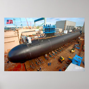 FAST ATTACK SUBMARINE – SSN-783 POSTER