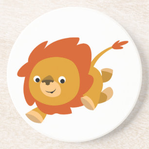 Fast Cute Cartoon Lion Coaster