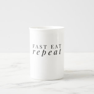 Fast Eat Repeat Classic Mug