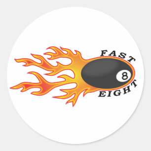 Fast Eight stickers