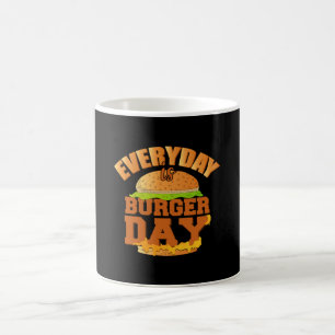 Fast Food Burger Cheese Funny Eat Foodie Gift Idea Coffee Mug