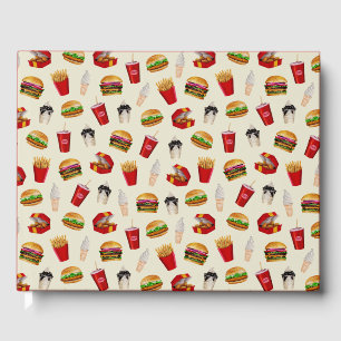 Fast Food Burgers, Fries, Sundaes Guest Book