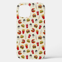 Fast Food Burgers, Fries, Sundaes