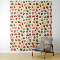 Fast Food Burgers, Fries, Sundaes