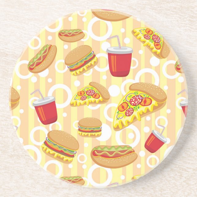 Fast Food Coaster (Front)